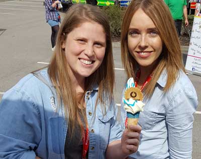 Cold treats on a hot day